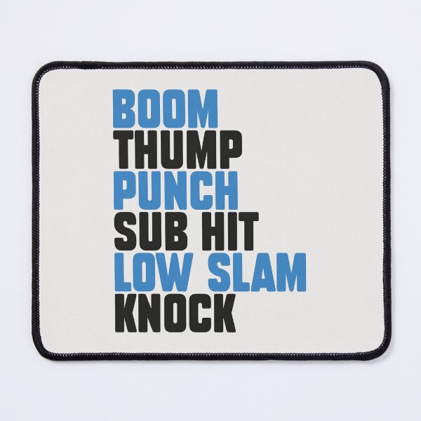 Item preview, Music Producer T-Shirt – SUB HIT LOW SLAM KNOCK | Perfect Gift for Beatmakers & Sound Designers designed and sold by paulo silveira.