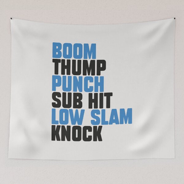 Item preview, Music Producer T-Shirt – SUB HIT LOW SLAM KNOCK | Perfect Gift for Beatmakers & Sound Designers designed and sold by paulo silveira.