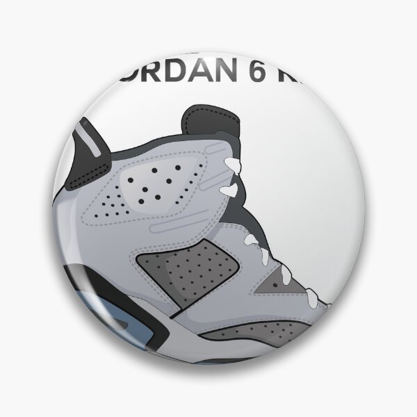 Item preview, Air Jordan 6 Retro ‘Cool Grey’ Shoes Design Vector designed and sold by andriassaputro.