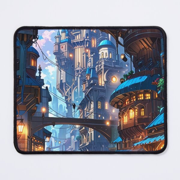 Item preview, Cyberpunk Isekai City designed and sold by TondoMeander.