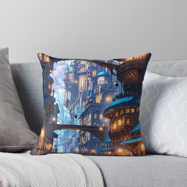 Item preview, Ciudad Isekai ciberpunk designed and sold by TondoMeander.