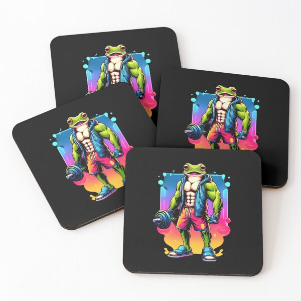 Item preview, Frog Muscles - Bodybuilding in Style designed and sold by ATOTI.