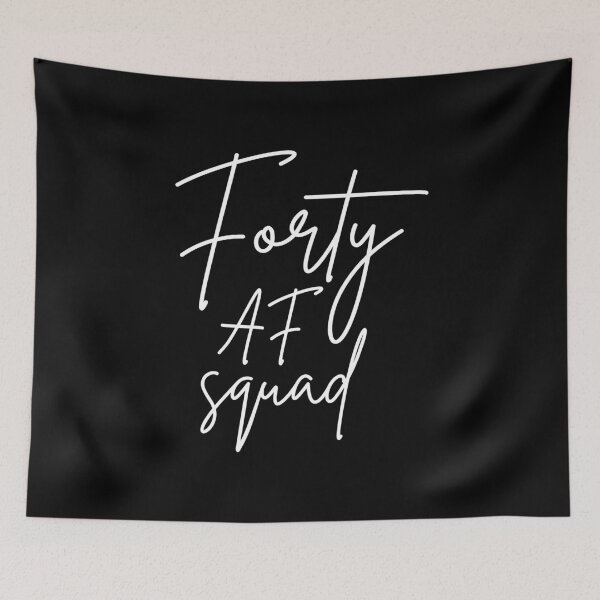 Item preview, Forty AF Squad I - Matching Birthday designed and sold by Lemon Pepper.