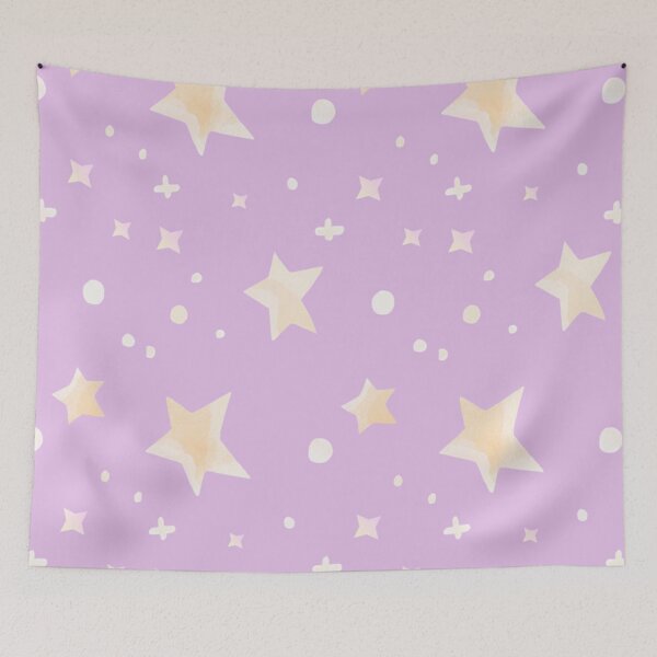 Item preview, Evening Stars, Peach Shiny Light designed and sold by Art Shimmers.