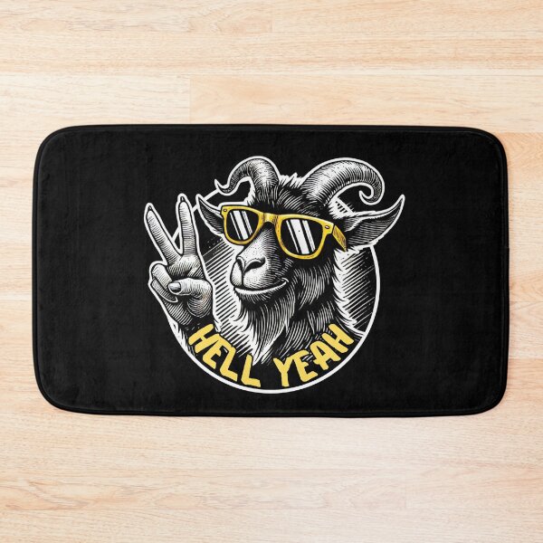 Item preview, Hell Yeah – Chill Goat Vibes designed and sold by sekrecja.