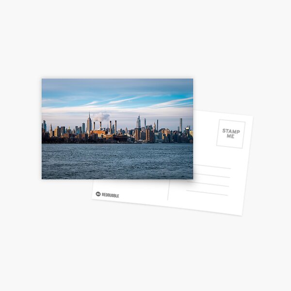 A beautiful Manhattan view from Brooklyn Postcard