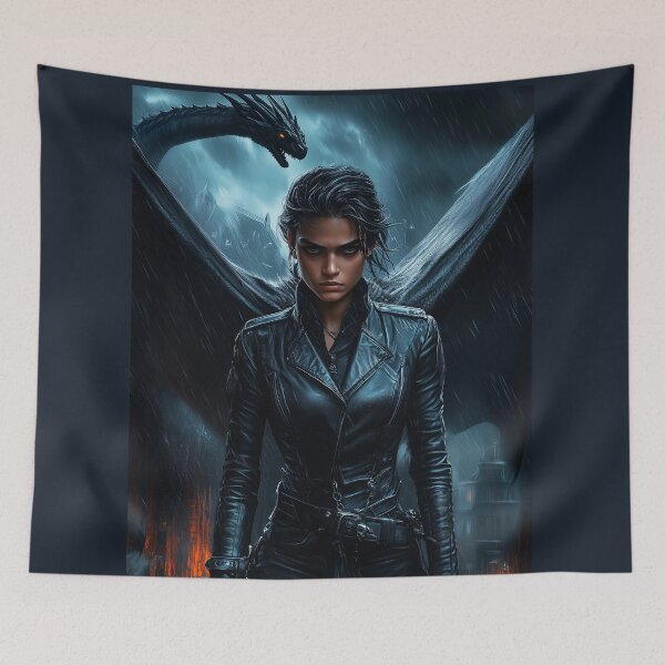 Item preview, Mira Sorrengail. Onyx storm. Fourth wing designed and sold by IceFlowerArt.