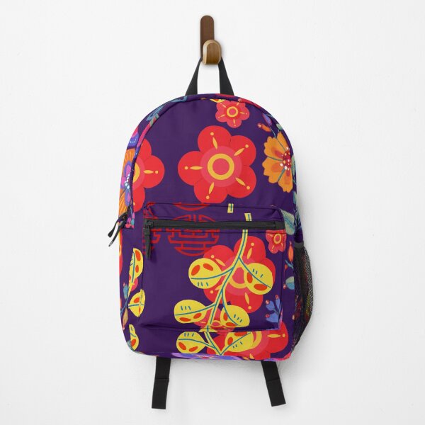 Item preview, Bright Floral Embroidery-inspired Design with Vibrant Color designed and sold by Molly's Gone Mad .
