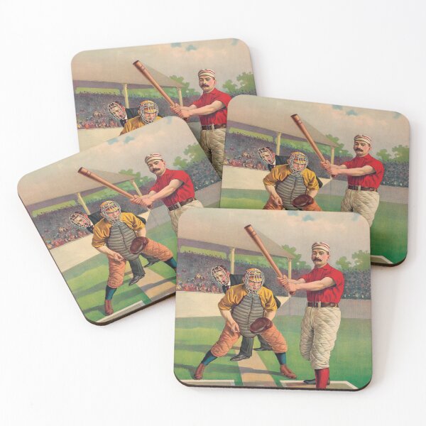 Aperçu de l'œuvre Illustration de baseball vintage – Œuvres d’art sportives classiques créée et vendue par InnerCitadel.