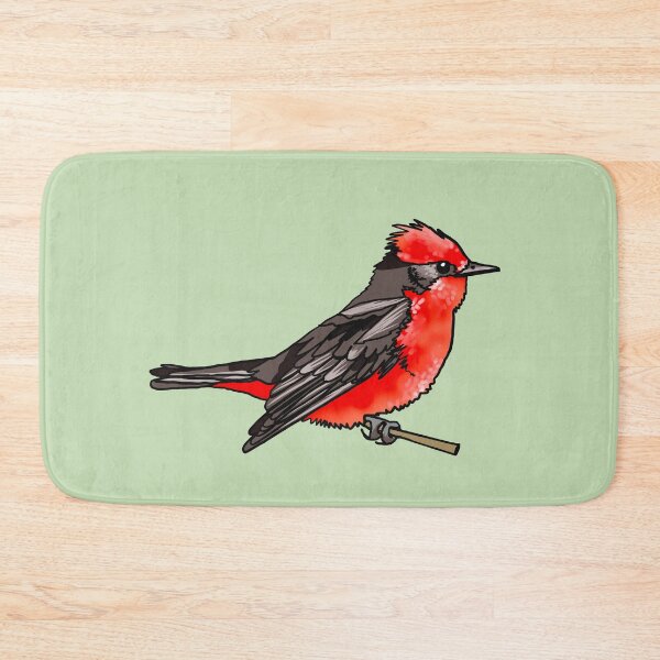 Item preview, Red canary wild bird from the forest red bird designed and sold by Kikabu.
