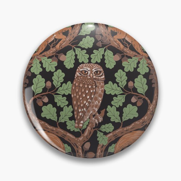 Item preview, Woodland Whispers in orange, brownband blue designed and sold by Katerina Mitkova Kirilova.