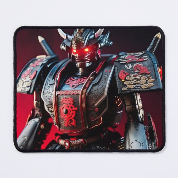 Item preview, Cyber Shogun Rockbot – The Ultimate Warrior of Power and Rebellion - Model 9 designed and sold by NeonBot_Shop.