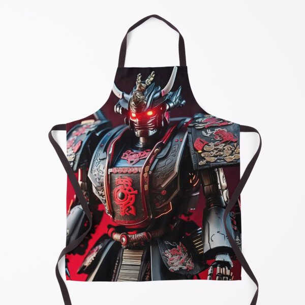 Item preview, Cyber Shogun Rockbot – The Ultimate Warrior of Power and Rebellion - Model 9 designed and sold by NeonBot_Shop.