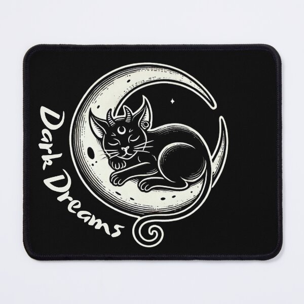 Item preview, Dark Dreams – Mystic Moon Cat designed and sold by sekrecja.