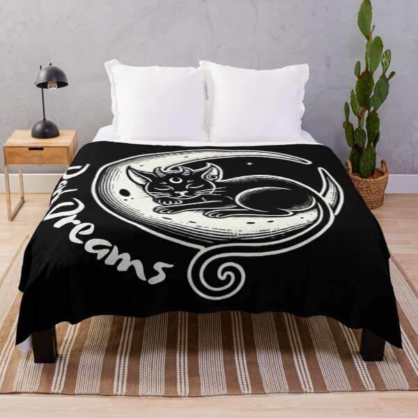 Item preview, Dark Dreams – Mystic Moon Cat designed and sold by sekrecja.