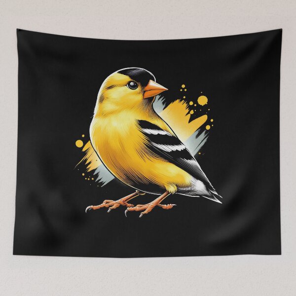 Item preview, American Goldfinch Bird Lover Watcher Birding designed and sold by Kimberley King Art  King Art.