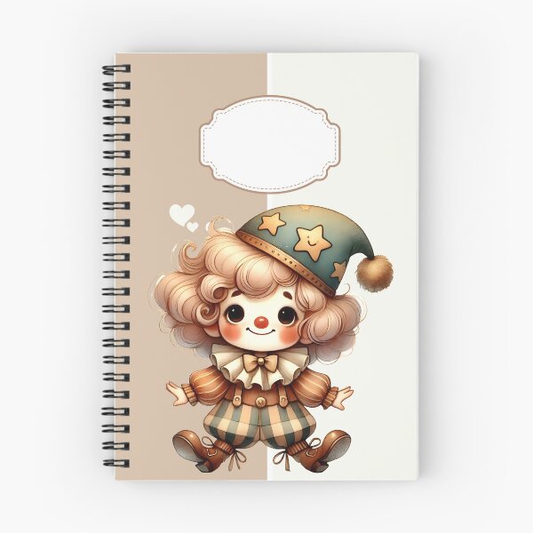 Item preview, Whimsical Circus Clown  designed and sold by BlissWishes.