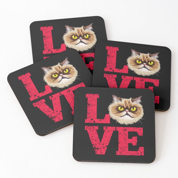 Item preview, love grumpy persian cat  designed and sold by 123ks.