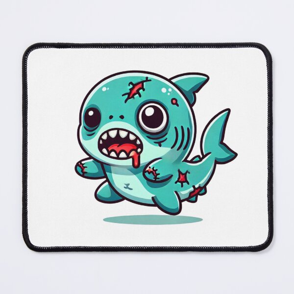 Item preview, Cute Zombie Shark designed and sold by AzaTees.