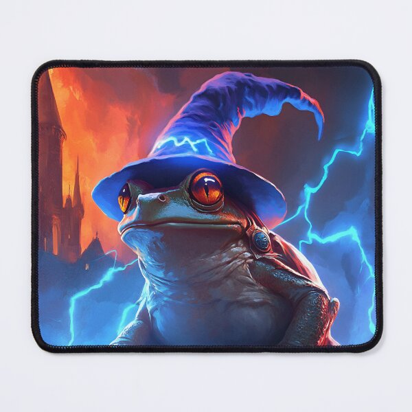 Item preview, Mystical Mage Frog Wizard Hat designed and sold by RockFireMerch.