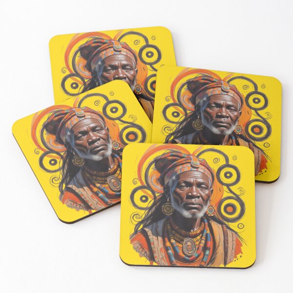 Item preview, Vibrant African Spirituality Art: A Celebration of Culture and Tradition designed and sold by 'VARI'.