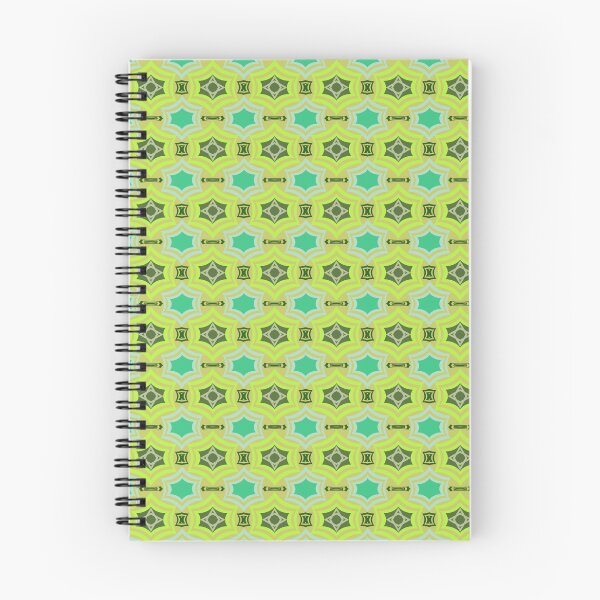 Item preview, Green Geometric Star Pattern with Abstract Symmetry designed and sold by ANGOON7455.