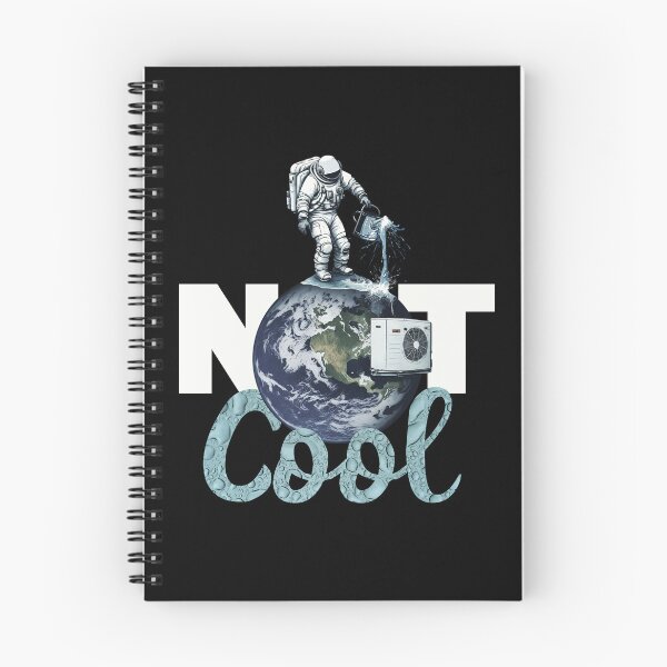 Item preview, Not Cool - Astronaut cooling planet Earth designed and sold by AnAzArt.
