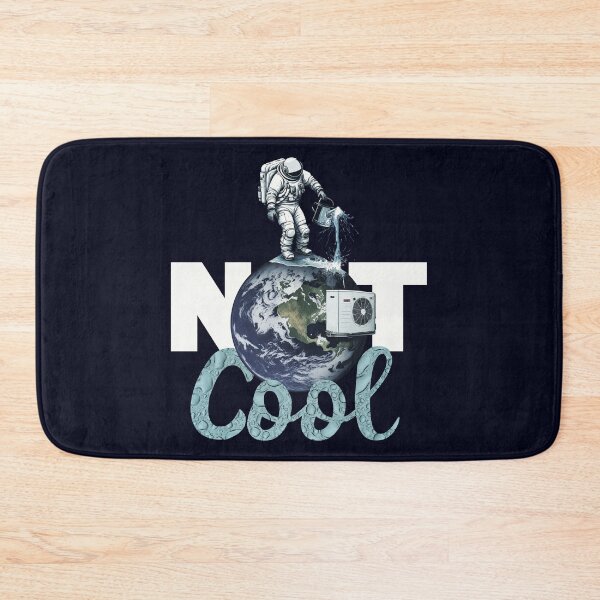 Item preview, Not Cool - Astronaut cooling planet Earth designed and sold by AnAzArt.