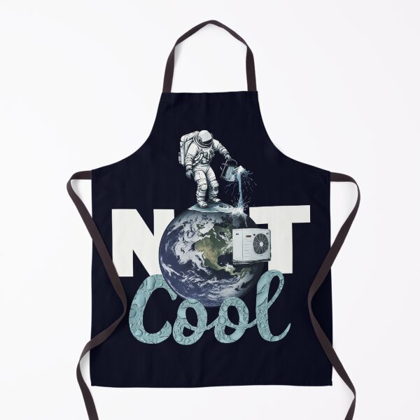 Item preview, Not Cool - Astronaut cooling planet Earth designed and sold by AnAzArt.