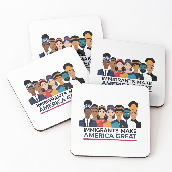 Item preview, Diverse People - Immigrants Make America Great designed and sold by Alla-Creates.