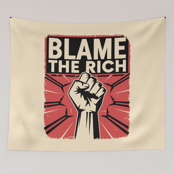 Item preview, Blame The Rich designed and sold by VariousGoodies.