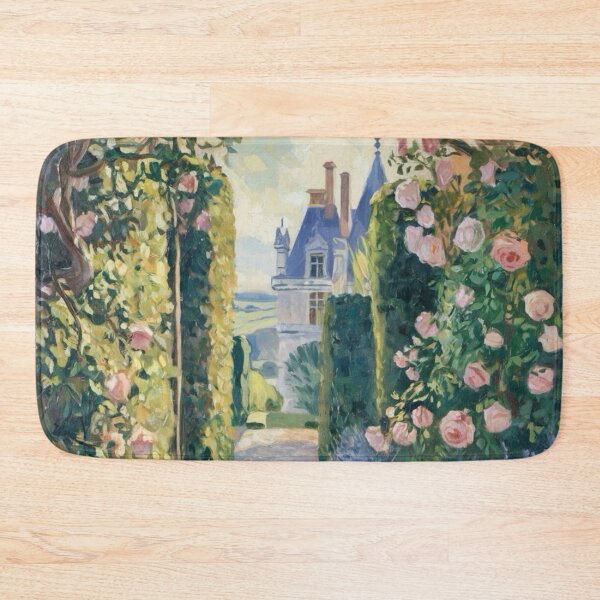 Item preview, French Chateau Garden Pathway | Impressionist Art by Carraann.  designed and sold by CARRAANN.