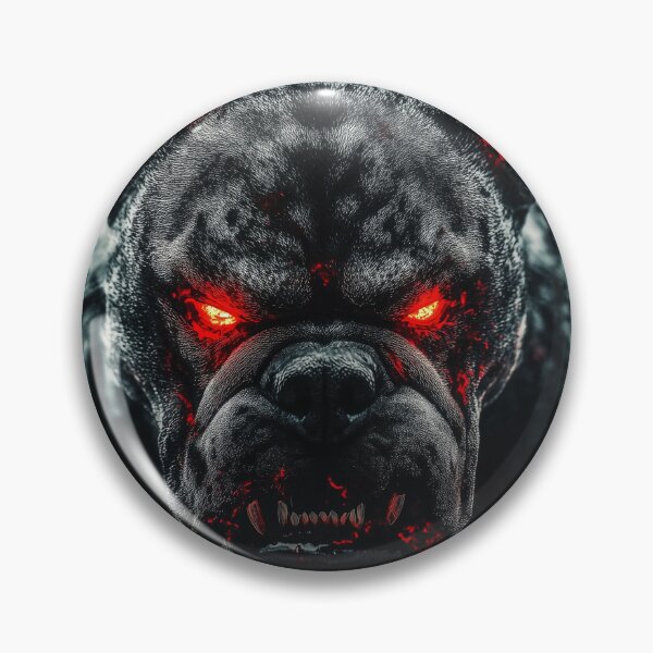 Item preview, Fury Unleashed: The Fiery-Eyed Bulldog designed and sold by Jayo82.