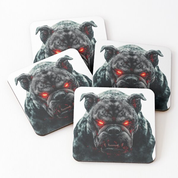 Item preview, Fury Unleashed: The Fiery-Eyed Bulldog designed and sold by Jayo82.