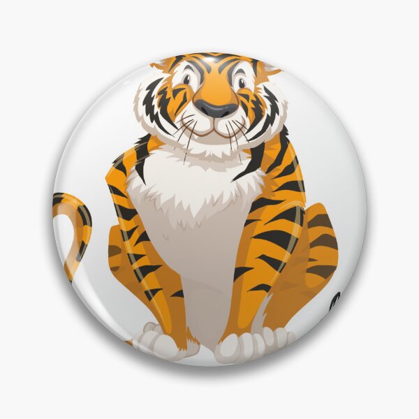 Item preview, Tiger sticker designed and sold by hsstudio2025.