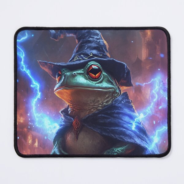 Item preview, Mystical Frog Mage designed and sold by RockFireMerch.