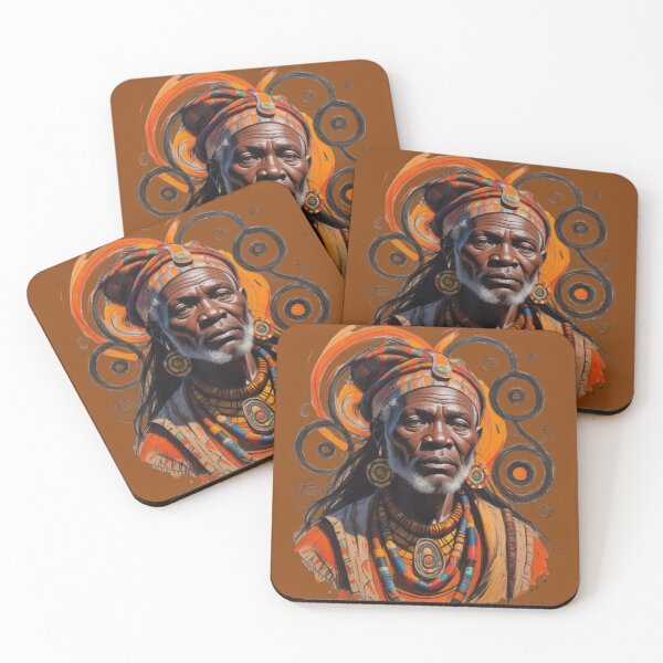 Item preview,  Vibrant African Spirituality Art: A Celebration of Culture and Tradition designed and sold by 'VARI'.