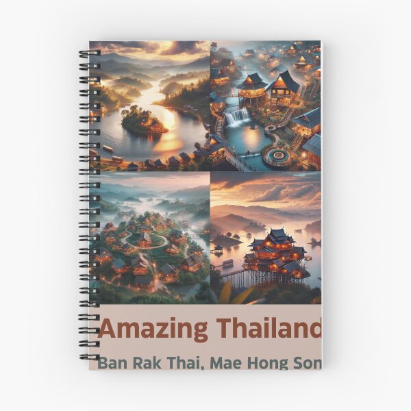 Artikelvorschau, Erstaunliches Thailand, Ban Rak Thai, Mae Hong Son entworfen und verkauft von PixelStoneDesign .