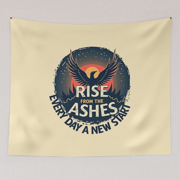 Item preview, RISE FROM THE ASHES designed and sold by NA-WEARS.