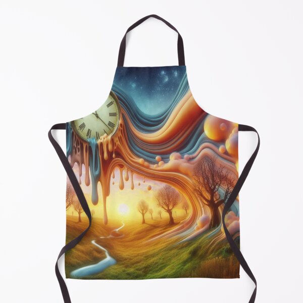 Item preview, "Surreal Clockscape: A River of Time Inspired by Dalí's Masterpieces" designed and sold by FotoworldEdel.