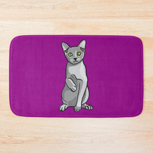 Item preview, Gray Cat kitty funny small grey cat designed and sold by Kikabu.