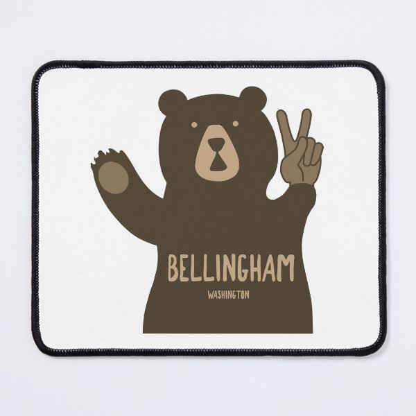 Item preview, Bellingham Washington Peace Bear designed and sold by Esskay Designs.