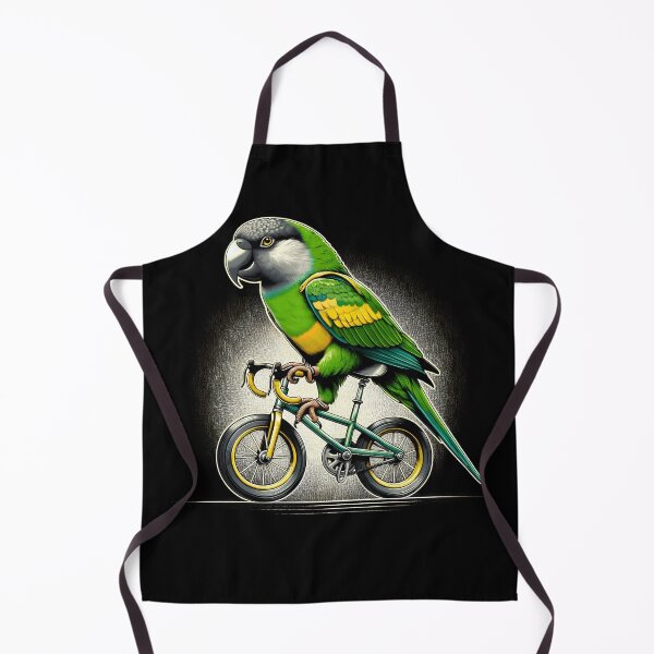 Artikelvorschau, Senegal Papagei Vogel Reiten Fahrrad Biker Fahrradliebhaber Radfahren entworfen und verkauft von Kimberley King Art King Art.