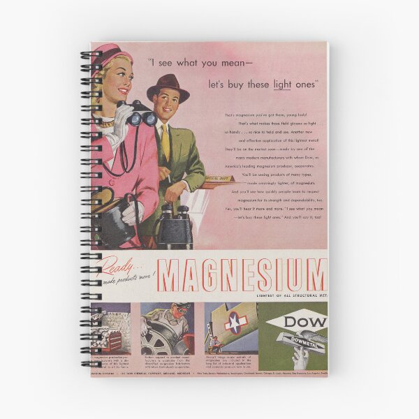 Item preview, Vintage Poster Dow Advertising - Magnesium Industry designed and sold by InnerCitadel.