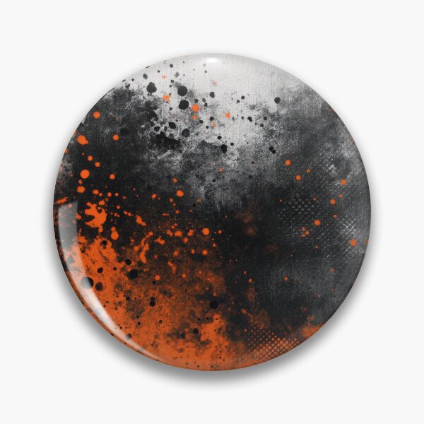 Item preview, Abstract Orange and Black Ink Explosion. designed and sold by RGShirtWorks.