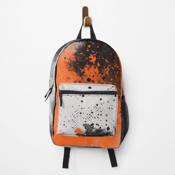 Item preview, Abstract Orange and Black Ink Explosion. designed and sold by RGShirtWorks.
