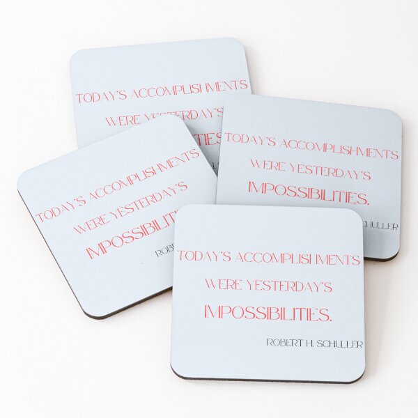 Item preview, Today's Accomplishments Were Yesterday's Impossibilities designed and sold by Lisie24.