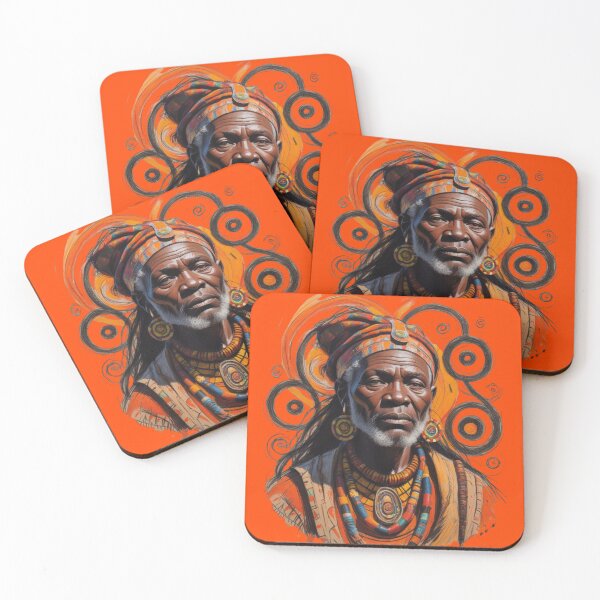 Item preview, Vibrant African Spirituality Art: A Celebration of Culture and Tradition designed and sold by 'VARI'.