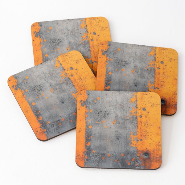 Item preview, Abstract Orange and Gray Concrete Texture designed and sold by RGShirtWorks.