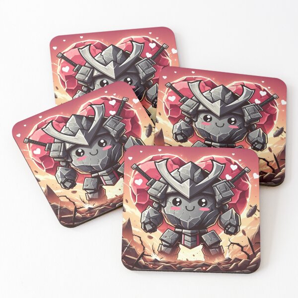 Item preview, Cyber Shogun Rockbot – The Ultimate Warrior of Power and Rebellion - Valentine’s Day - Model 10 designed and sold by NeonBot_Shop.